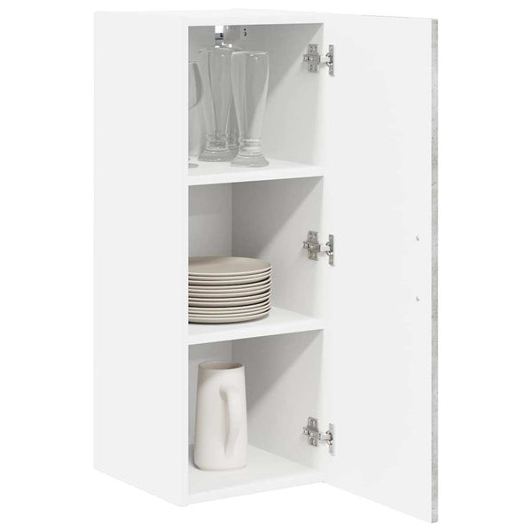 Küchenschrank Lucca Betongrau 30x80 cm