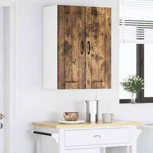 vidaXL Meuble de cuisine Lucca 2 pcs Chêne fumé 30 x 31 x 80 cm
