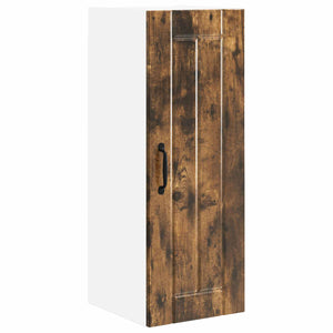 vidaXL Meuble de cuisine Lucca 2 pcs Chêne fumé 30 x 31 x 80 cm
