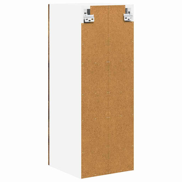 vidaXL Meuble de cuisine Lucca 2 pcs Chêne fumé 30 x 31 x 80 cm