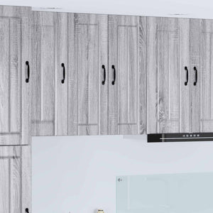 Küchenschrank Lucca Grau Sonoma 30x80cm