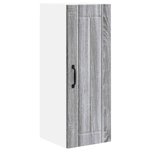 Küchenschrank Lucca, 2er-Set, Grau/Sonoma
