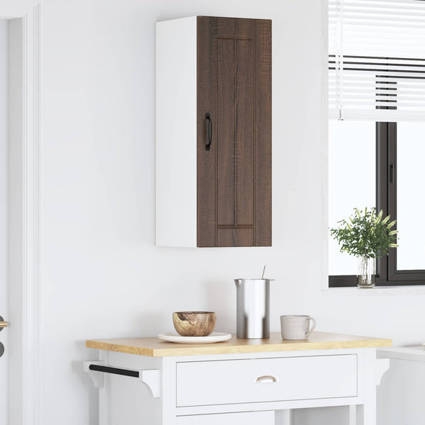 Küchenschrank Lucca Brauneiche 30x80 cm