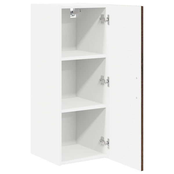 vidaXL Meuble de cuisine Lucca 2 pcs chêne marron 30 x 31 x 80 cm