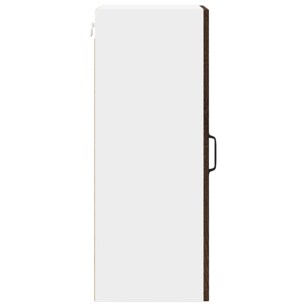 vidaXL Meuble de cuisine Lucca 2 pcs chêne marron 30 x 31 x 80 cm