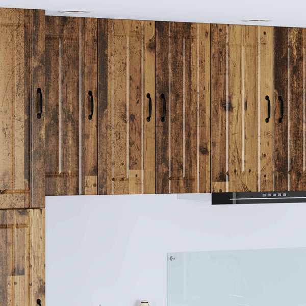 Küchenschrank Lucca 2er-Set Altholz
