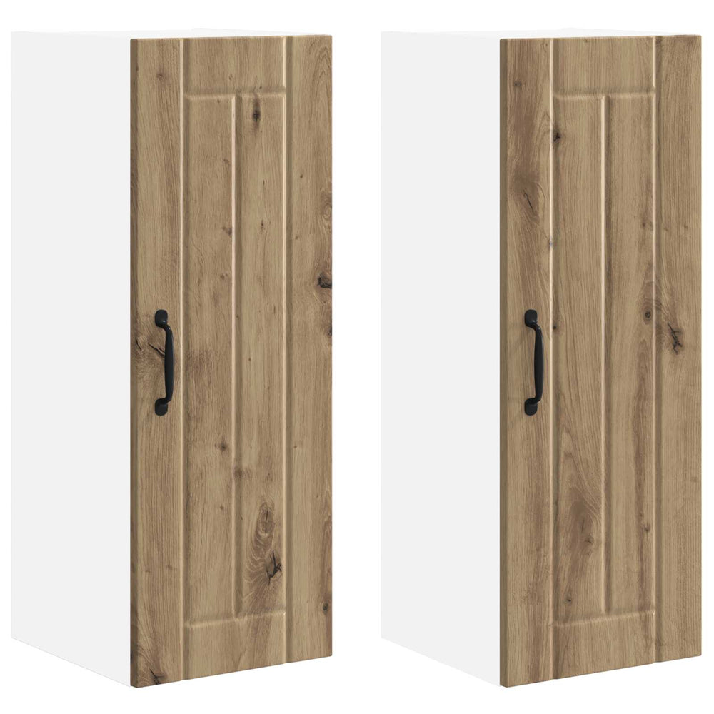 Küchenschrank Lucca 2er Set Artisan-Eiche 80cm