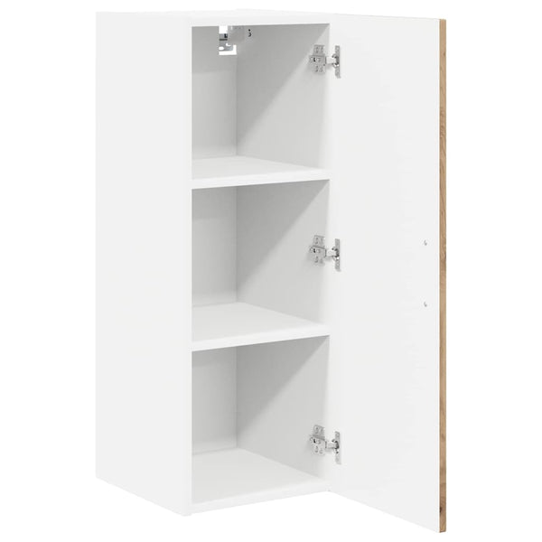 vidaXL Meuble de cuisine Lucca 2 pcs Chêne artisan 30 x 31 x 80 cm