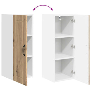 vidaXL Meuble de cuisine Lucca 2 pcs Chêne artisan 30 x 31 x 80 cm