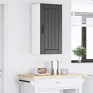 Küchenschrank Lucca Schwarz 40x80cm