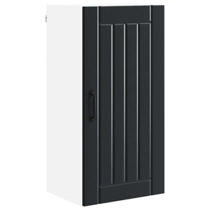 Küchenschrank Lucca Schwarz 40x80cm