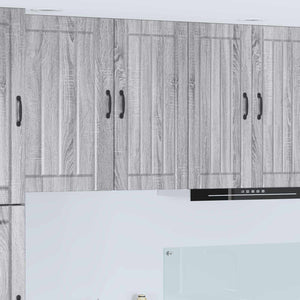 Küchenschrank Lucca Grau Sonoma 40x80 cm