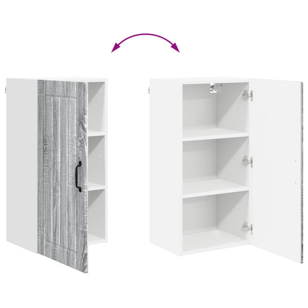 Küchenschrank Lucca Grau Sonoma 40x80 cm