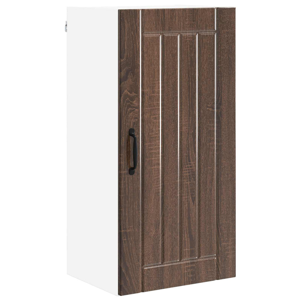 Küchenschrank Lucca Brauneiche 40x80 cm