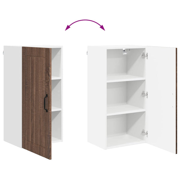 Küchenschrank Lucca Brauneiche 40x80 cm
