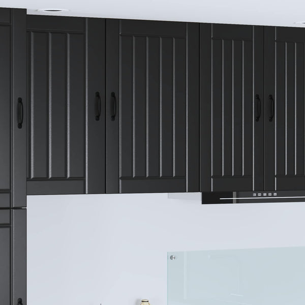 Küchenschrank Lucca Schwarz 50x31x80cm