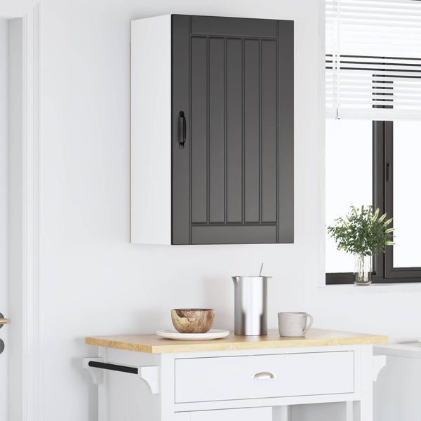 Küchenschrank Lucca Schwarz 50x31x80cm