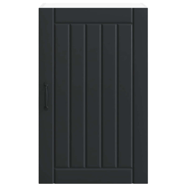 Küchenschrank Lucca Schwarz 50x31x80cm