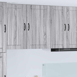 Küchenschrank Lucca Grau Sonoma 50x31x80 cm