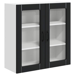 Küchenschrank Lucca Schwarz 80x80 cm