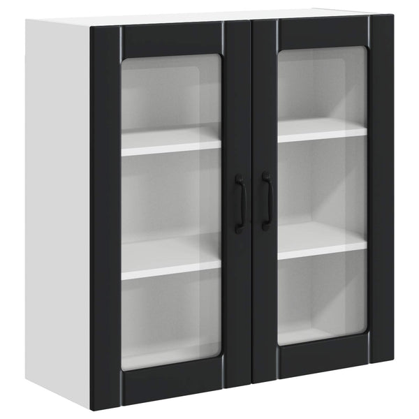 Küchenschrank Lucca Schwarz 80x80 cm