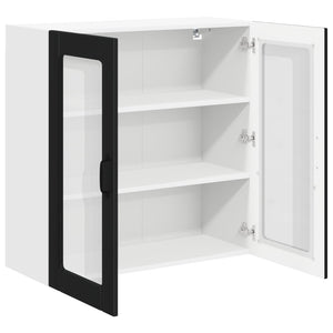 Küchenschrank Lucca Schwarz 80x80 cm