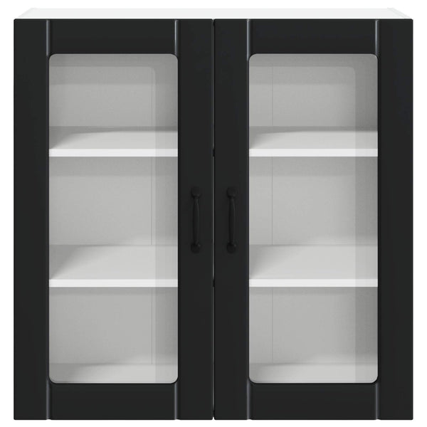 Küchenschrank Lucca Schwarz 80x80 cm
