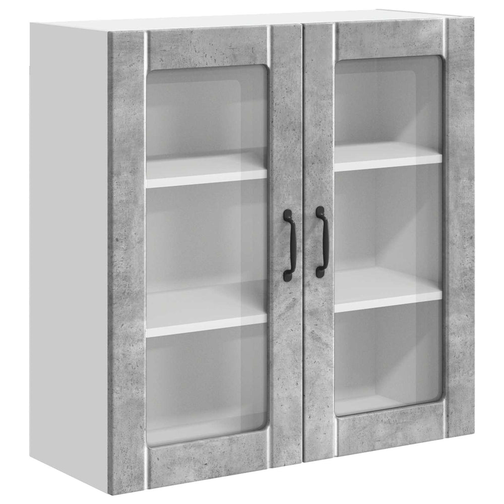 Küchenschrank Lucca Betongrau 80cm