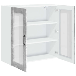 Küchenschrank Lucca Betongrau 80cm