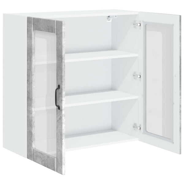 Küchenschrank Lucca Betongrau 80cm