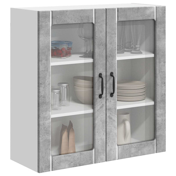 Küchenschrank Lucca Betongrau 80cm