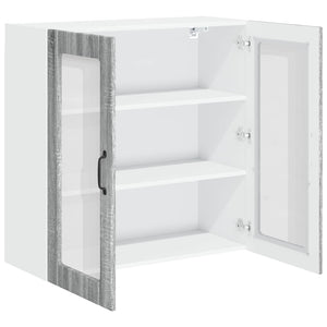 Küchenschrank Lucca Grau Sonoma 80cm