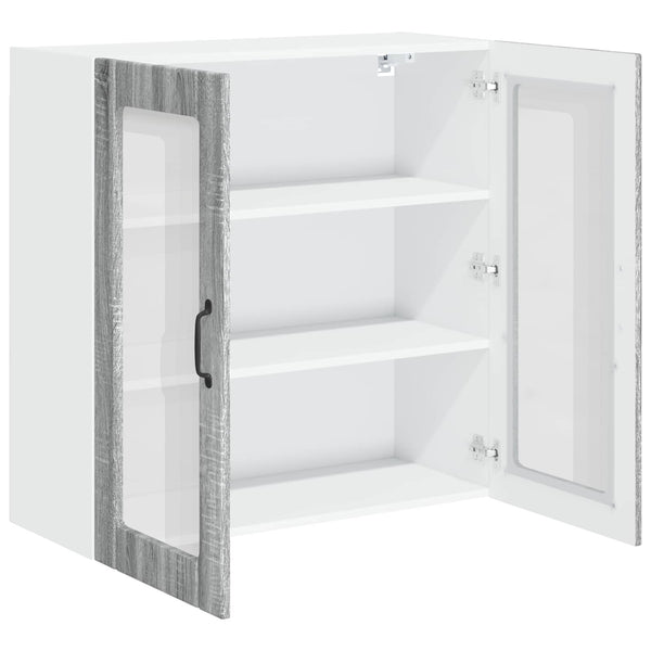 Küchenschrank Lucca Grau Sonoma 80cm