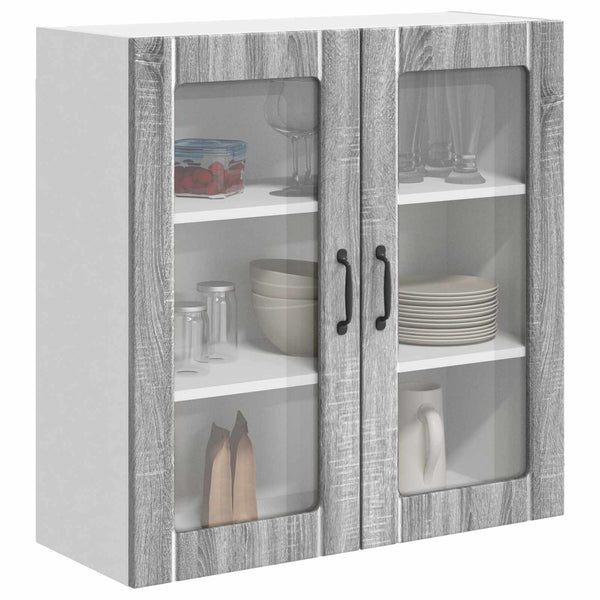 Küchenschrank Lucca Grau Sonoma 80cm
