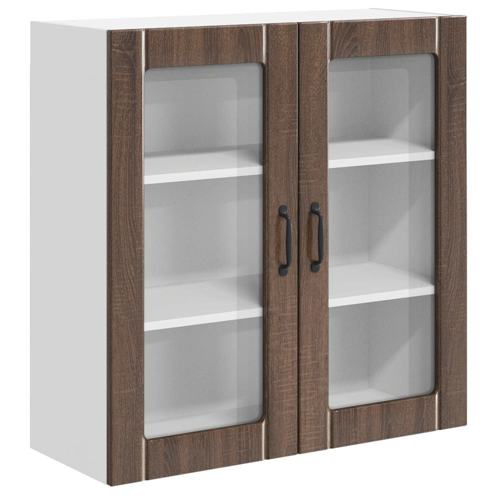 Küchenschrank Lucca Brauneiche 80cm