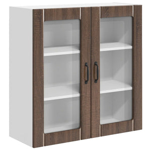 Küchenschrank Lucca Brauneiche 80cm