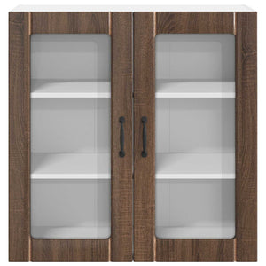 Küchenschrank Lucca Brauneiche 80cm