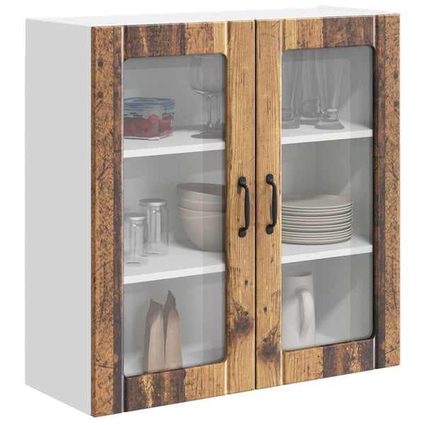 Küchenschrank Lucca Altholz 80cm