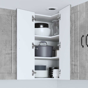 Küchenschrank Lucca Betongrau 57x57x80cm