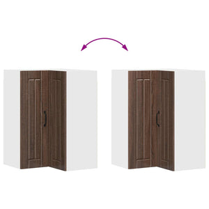 Küchenschrank Lucca Brauneiche 57x57x80 cm