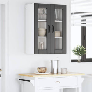 Küchenschrank Lucca Schwarz 60x80cm