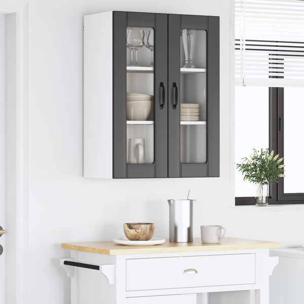 Küchenschrank Lucca Schwarz 60x80cm
