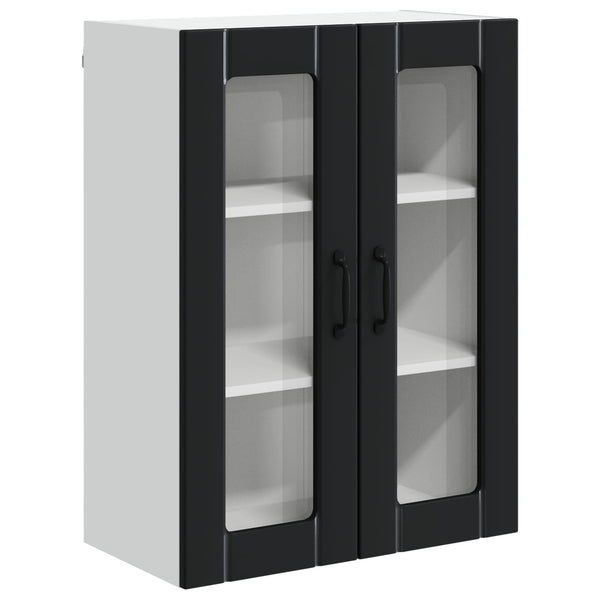 Küchenschrank Lucca Schwarz 60x80cm