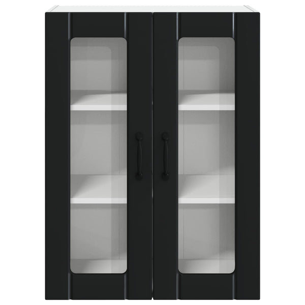 Küchenschrank Lucca Schwarz 60x80cm
