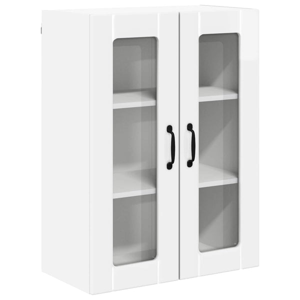 Küchenschrank Lucca Weiß Hochglanz 60x31x80cm