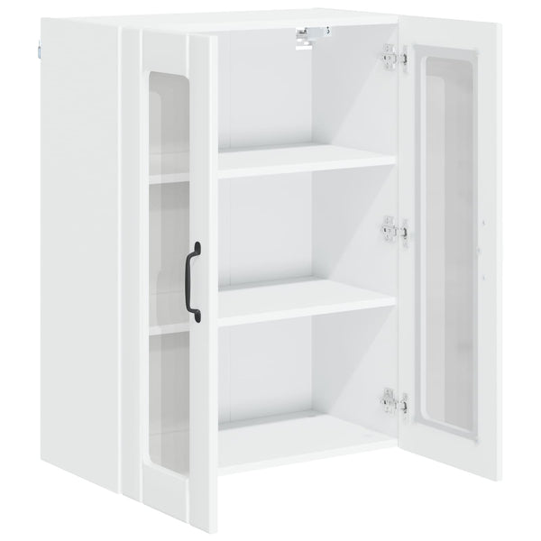 Küchenschrank Lucca Weiß Hochglanz 60x31x80cm