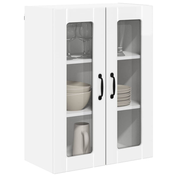 Küchenschrank Lucca Weiß Hochglanz 60x31x80cm