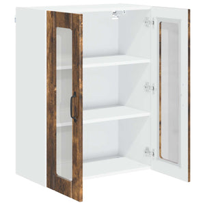 vidaXL Meuble de cuisine Lucca Chêne fumé 60 x 31 x 80 cm