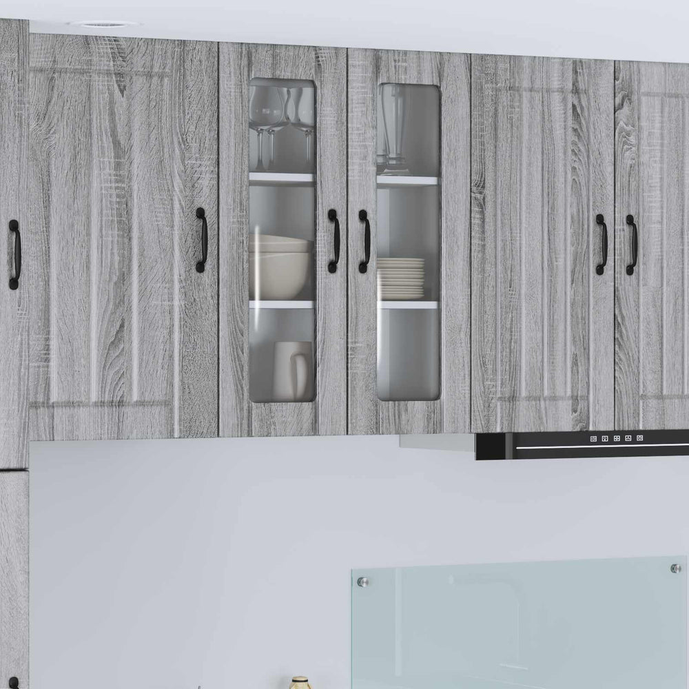 Küchenschrank Lucca Grau Sonoma 60cm