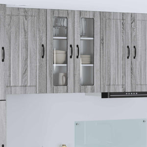 Küchenschrank Lucca Grau Sonoma 60cm
